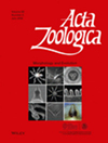 ACTA ZOOLOGICA杂志封面